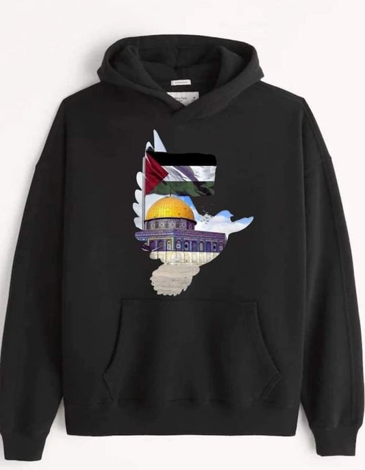 Black Hoodie [gaza]