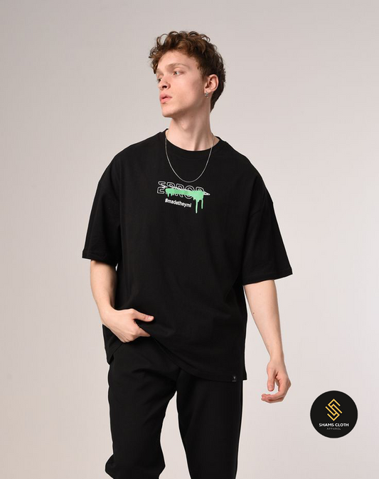 Oversized Black Tees [Error]