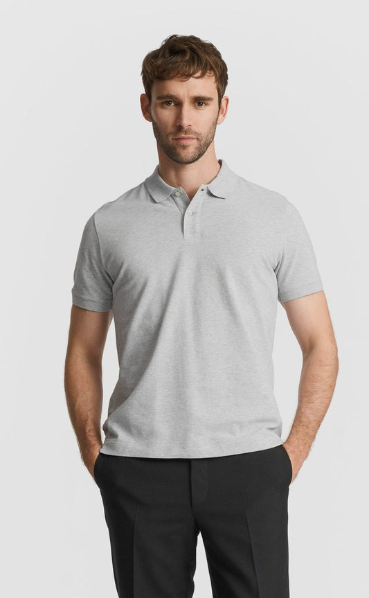 Gray Collar Shirt