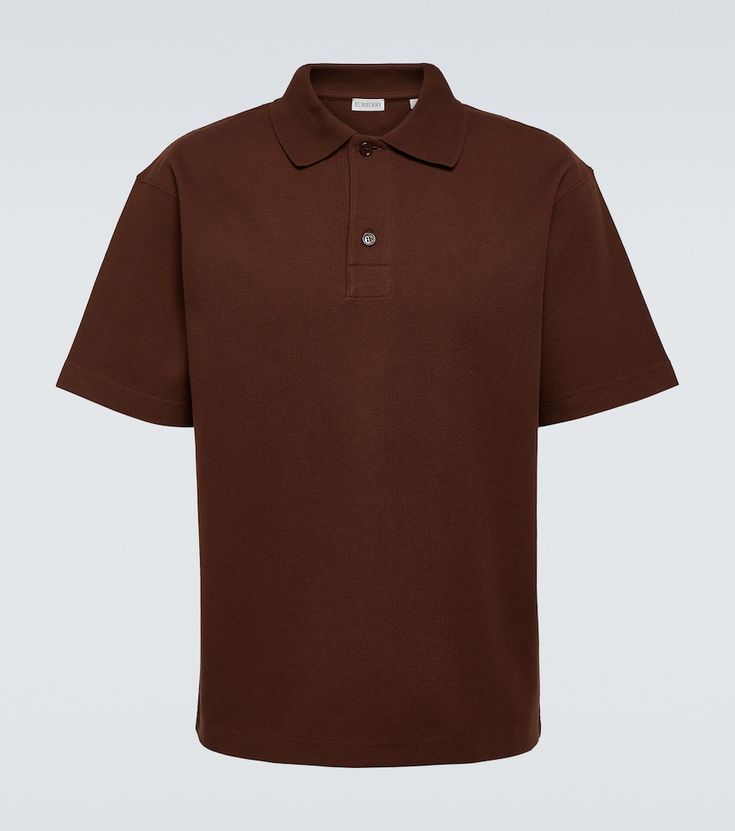 Brown Collar Shirt