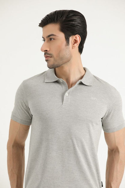 Gray Collar Shirt