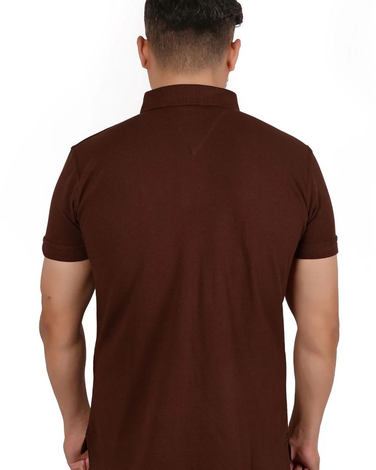 Brown Collar Shirt