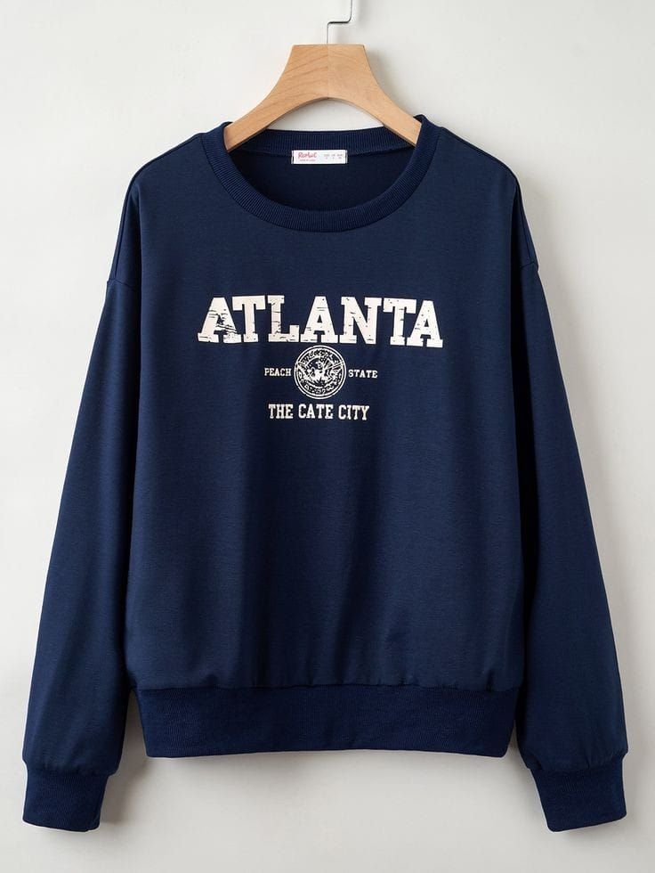 Navy Sweatshirt [Atlanta]